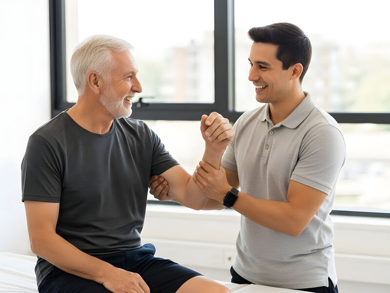 Healthcare professional in practice